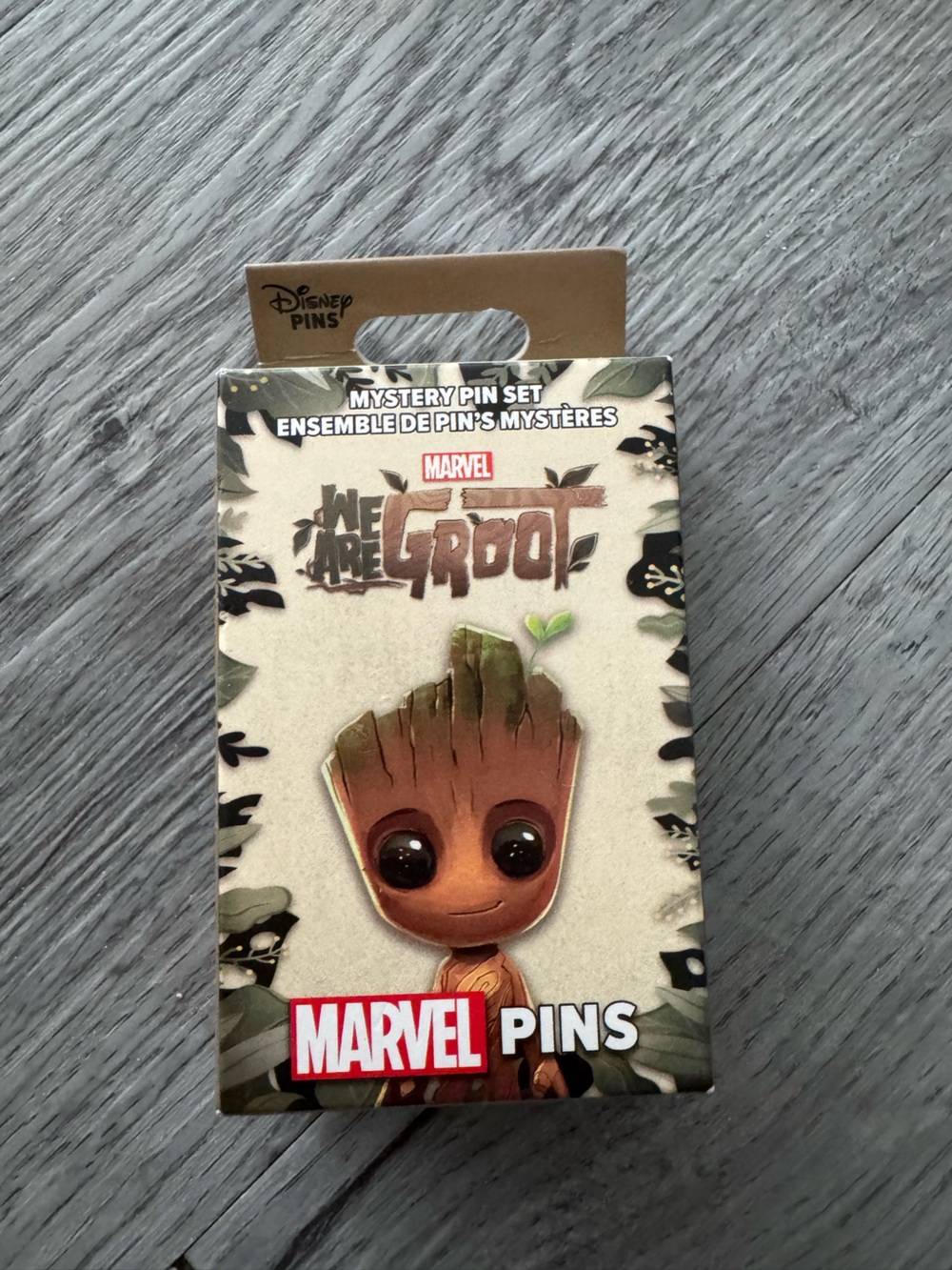 Marvel Groot Mystery Pin Set
